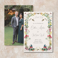 Botanische Vintage Kolibri Garten Hochzeit
