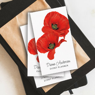 Botanische Vintage Rote Pflaumen Visitenkarte