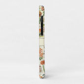 Botanische Vintage Wildblume Personalisiert Case-Mate iPhone Hülle (Hinten/Links)