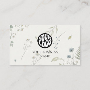 Botanische Visitenkarte mit Ihrem Logo