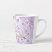 Botanische Vogel Blumen Natur Milchtasse (Rechts)