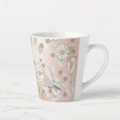 Botanische Vogel Blumen Natur Milchtasse (Rechts)