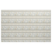 Botanische Volkskunst - nahtloses Muster Stoff (Fat Quarter (45,7 x 55,9 cm))