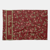 Botanische Vorlage Geschirrtuch (Horizontal)