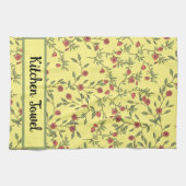 Botanische Vorlage Geschirrtuch (Horizontal)