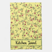 Botanische Vorlage Geschirrtuch (Vertikal)