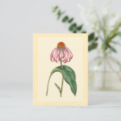 Botanische Vorstellung Postkarte (Stehend Vorderseite)