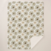 Botanische warme Decke Sherpadecke (Vorderseite)