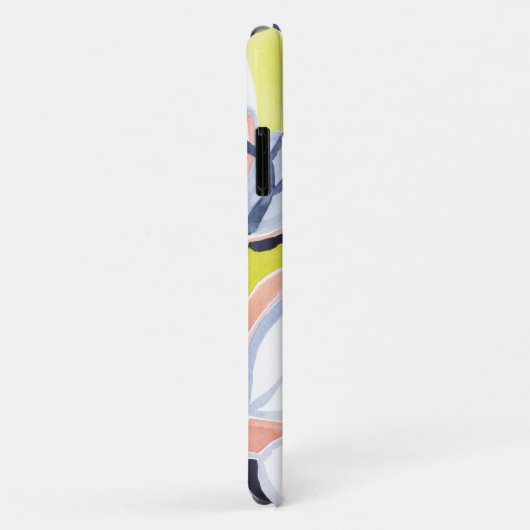 Botanische Wasserfarbe Abstrakte Art Name Telefonz Case-Mate iPhone Hülle (Hinten/Rechts)