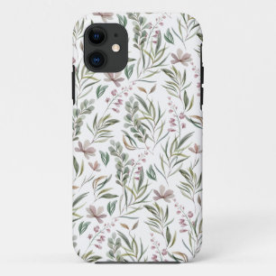 Botanische Wasserfarbe Case-Mate iPhone Hülle