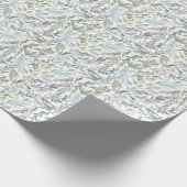 Botanische Wasserfarbe Geschenkpapier (Ecke)