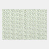 Botanische Wasserfarbe Geschenkpapier Set (Vorderseite 3)