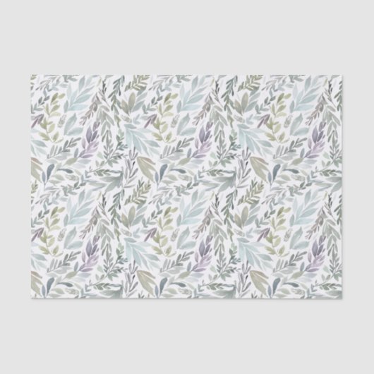 Botanische Wasserfarbe Seidenpapier (Vorderseite)