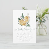 Botanische Wasserfarben Begleitkarte (Stehend Vorderseite)