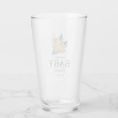 Botanische Wasserfarben Glas (Rückseite)