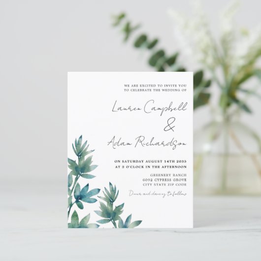 Botanische Wasserhymne (Stehend Vorderseite)