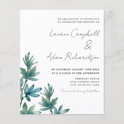 Botanische Wasserhymne (Vorderseite)