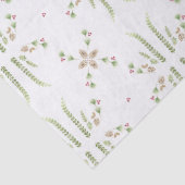 Botanische Weihnachten Seidenpapier (Detail)