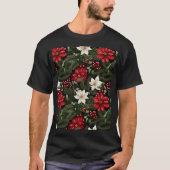 Botanische Weihnachten T-Shirt (Vorderseite)