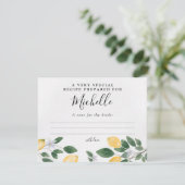 Botanische Weinkarte (Stehend Vorderseite)