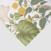 Botanische Wildblume Border w Butterfly Decoupage Seidenpapier (Ausschnitt)