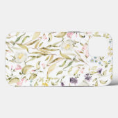 Botanische Wildblume Florals Case-Mate iPhone Hülle (Rückseite (Horizontal))
