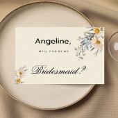 Botanische Wildblumen Blumengarten Einladung