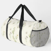 Botanische Wildblumen-Streuung Duffle Bag (Rechte Ecke)