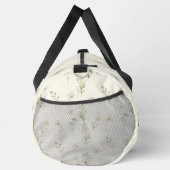 Botanische Wildblumen-Streuung Duffle Bag (Rechts)