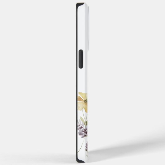 Botanische Wildblumen von Feminine Boho mit Monogr Case-Mate iPhone Hülle (Rückseite / Rechts)