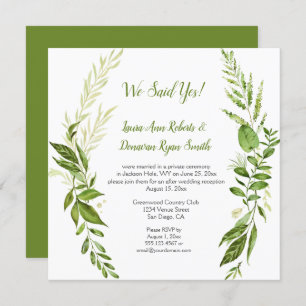 Botanische Wildwälder Nur rustikaler Empfang   Einladung