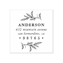 Botanische Wildwiese-Rücksendeadresse