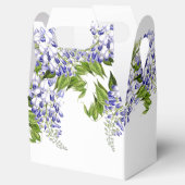 Botanische Wisteria Blume Blumengeweih Box Geschenkschachtel (Geöffnet)