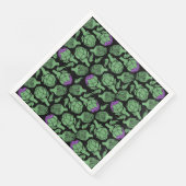 Botanische Wohngestaltung Serviette (Ecke)