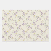 Botanische Wrapping Paper Sheets Geschenkpapier Set (Vorderseite 2)