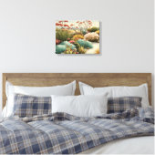 Botanische Wüstenlandschaft Leinwanddruck (Insitu (Schlafzimmer))