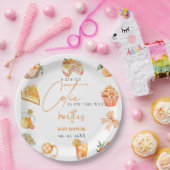 Botanische Zitrusfrüchte-Süsse Sommerdusche Pappteller (Party)