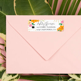 Botanischer Abschluss aus Glitzer