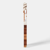 Botanischer Abstrakter Laptop-Sieb - Erdnähe Blätt Case-Mate iPhone Hülle (Rückseite / Links)