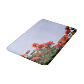 Botanischer afrikanischer Tulpe-Baum Badematte (Schrägansicht)