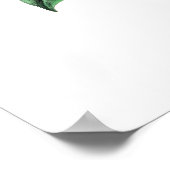 Botanischer Ausdruck LILACS Bouquet Poster (Ecke)