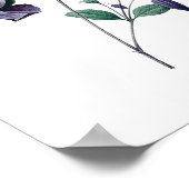 Botanischer Ausdruck von CLEMATIS, Original von Re Poster (Ecke)