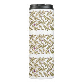 Botanischer Blatt-Thermalbecher Thermosbecher (Rückseite)