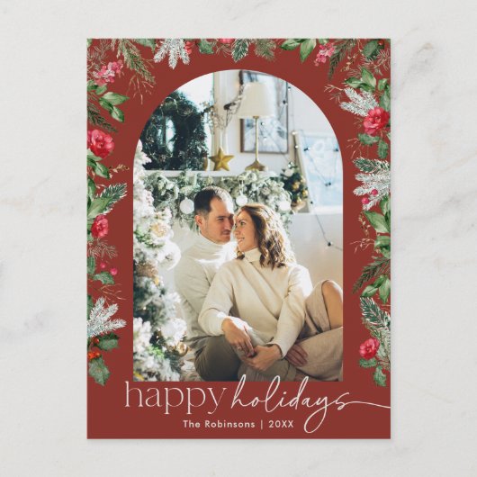 Botanischer Blattschieber aus Burgund, 1 Foto Postkarte (Vorderseite)