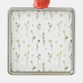 Botanischer Blume Ornament Aus Metall (Vorne)