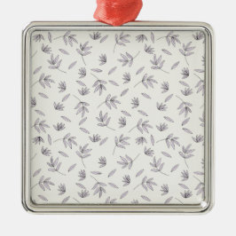 Botanischer Blume Ornament Aus Metall