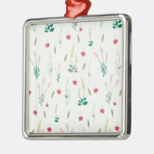 Botanischer Blume Ornament Aus Metall (Links)