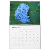 Botanischer Blumengarten Calendar HYDRANGEAS Kalender (Feb 2027)
