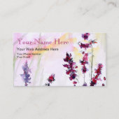 Botanischer Blumenkeller Visitenkarte (Vorderseite)