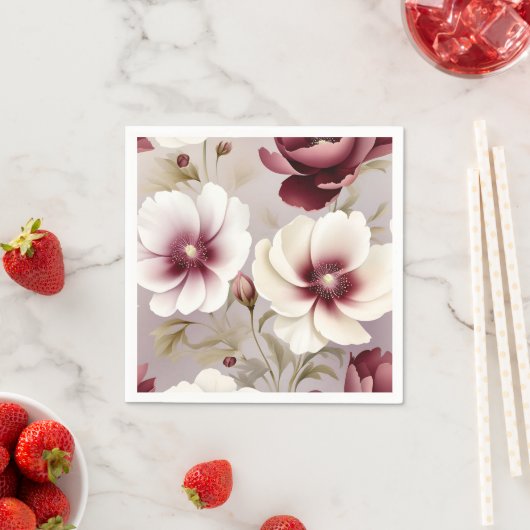 Botanischer Blumenkohl Serviette (Beispiel)